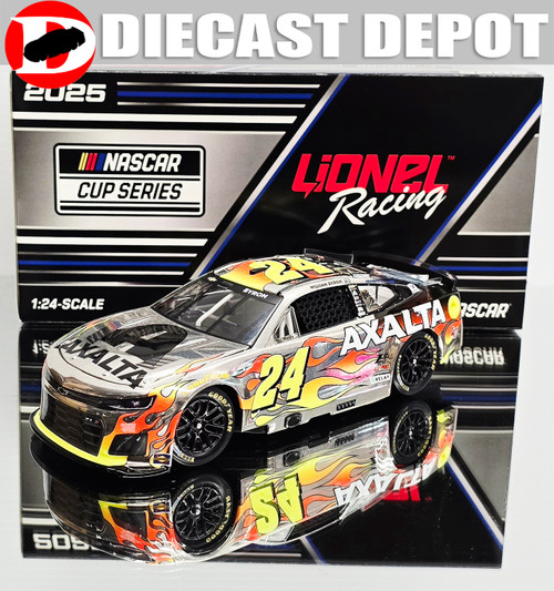 WILLIAM BYRON 2025 RETRO AXALTA (JEFF GORDON THROWBACK) *COLOR CHROME* 1/24 ARC DIECAST WILLIAM BYRON 2025 RETRO AXALTA (JEFF GORDON THROWBACK) *COLOR CHROME* 1/24 ARC DIECAST