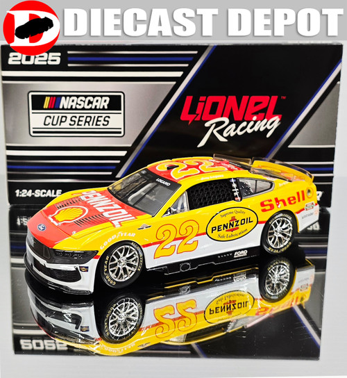 JOEY LOGANO 2025 RETRO SHELL (CALE YARBOROUGH THROWBACK) *COLOR