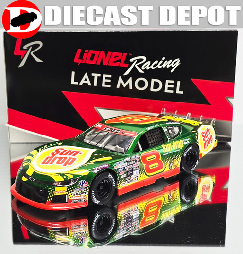 DALE EARNHARDT JR 2025 SUN DROP LATE MODEL *COLOR CHROME* 1/24 ACTION DIECAST