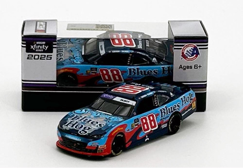 KYLE LARSON 2025 TEXAS XFINITY WIN RACED VERSION #88 BLUES HOG 1/64 ARC DIECAST