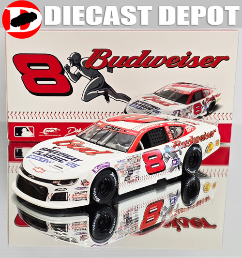 DALE EARNHARDT JR 2025 BUDWEISER SPEEDWAY CLASSIC MLB THROWBACK