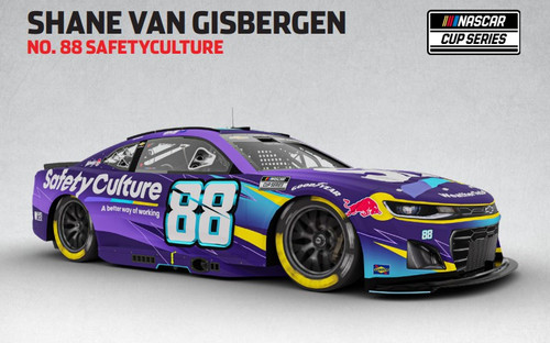 SHANE VAN GISBERGEN 2025 SAFETY CULTURE 1/24 ELITE DIECAST