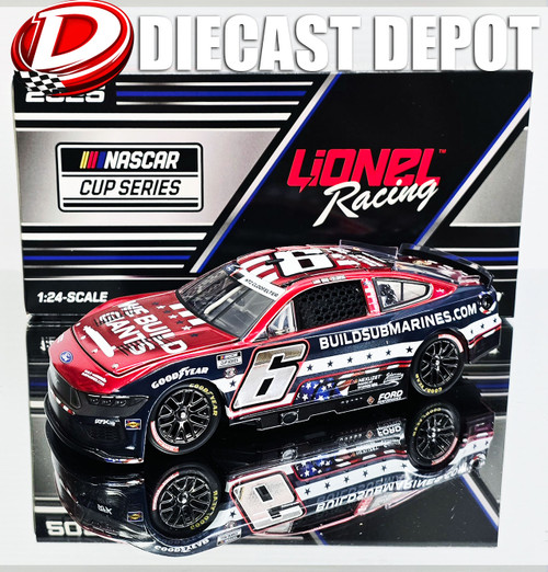 BRAD KESELOWSKI 2025 BUILDSUBMARINES.COM SALUTES *COLOR CHROME* 1/24 ARC DIECAST