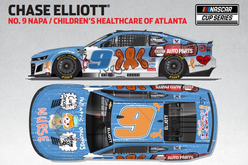 CHASE ELLIOTT 2025 NAPA CHILDREN'S HEALTHCARE OF ATLANTA *COLOR