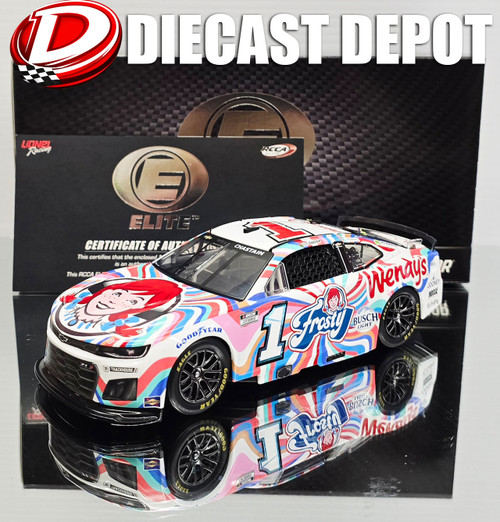 ROSS CHASTAIN 2025 WENDY'S FROSTY 1/24 ELITE DIECAST