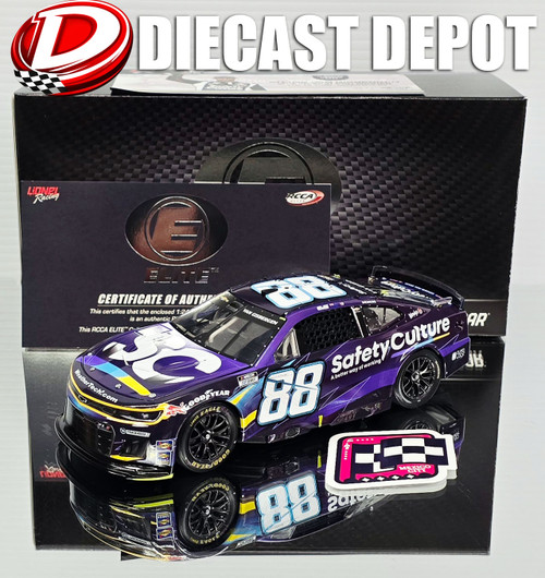 SHANE VAN GISBERGEN 2025 MEXICO CITY WIN SAFETY CULTURE RACED VERSION 1/24 ELITE DIECAST