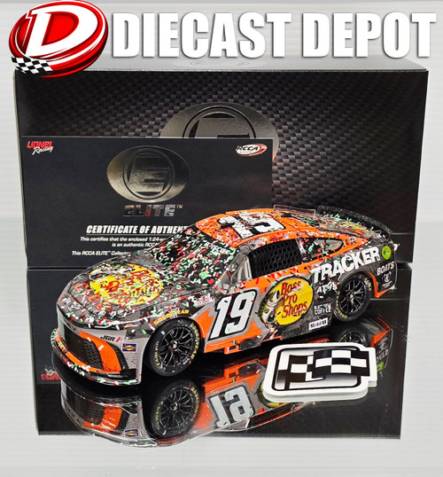 CHASE BRISCOE 2025 POCONO WIN BASS PRO SHOPS RACED VERSION 1/24 ELITE DIECAST