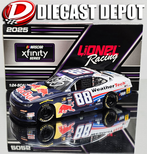 AUTOGRAPHED CONNOR ZILISCH 2025 WEATHERTECH/ RED BULL 1/24 ARC DIECAST