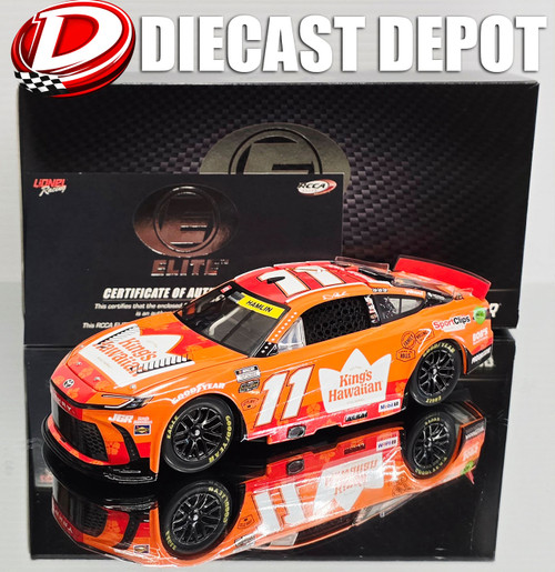 DENNY HAMLIN 2025 KING'S HAWAIIAN 1/24 ELITE DIECAST