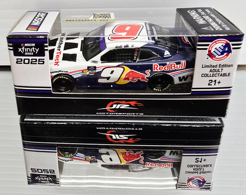 SHANE VAN GISBERGEN 2025 CHICAGO STREET COURSE XFINITY SERIES WIN WEATHERTECH/ RED BULL RACED VERSION 1/64 ACTION DIECAST