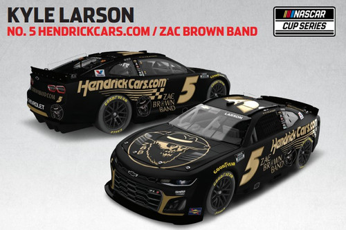 KYLE LARSON 2025  ZAC BROWN BAND HENDRICKCARS.COM  1/64 ARC DIECAST (ADVANCED ORDER)