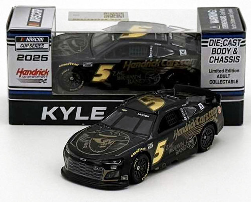 KYLE LARSON 2025  ZAC BROWN BAND HENDRICKCARS.COM  1/64 ARC DIECAST
