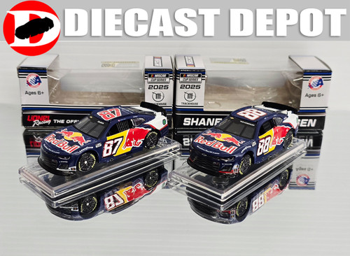 SVG & CONNOR ZILISCH 2025 RED BULL 2-CAR SET  1/64 ARC DIECAST