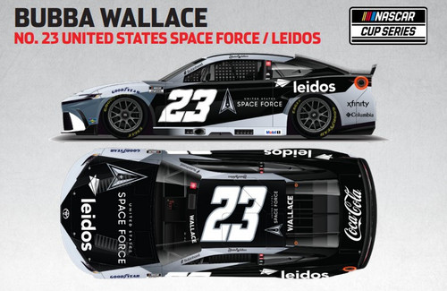 BUBBA WALLACE 2025 SPACE FORCE *COLOR CHROME* 1/24 ARC DIECAST (ADVANCED ORDER)