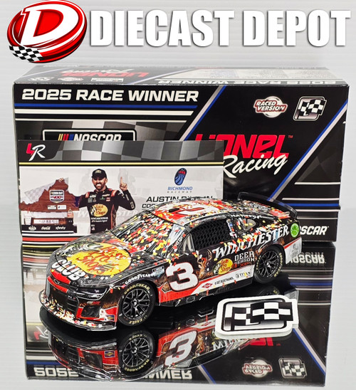 AUSTIN DILLON 2025 RICHMOND WIN WINCHESTER DEER SEASON RACED VERSION 1/24 ARC DIECAST