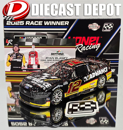 RYAN BLANEY 2025 DAYTONA WIN RACED VERSION ADVANCE AUTO PARTS 1/24 ARC DIECAST