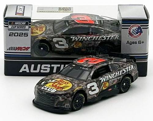 AUSTIN DILLON 2025 BASS PRO SHOPS/ WINCHESTER 1/64 ARC DIECAST AUSTIN DILLON 2025 BASS PRO SHOPS/ WINCHESTER 1/64 ARC DIECAST