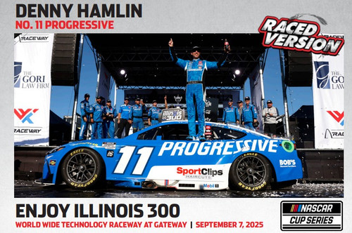 DENNY HAMLIN 2025 GATEWAY WIN RACED VERSION PROGRESSIVE 1/24 ARC DIECAST (ADVANCED ORDER) DENNY HAMLIN 2025 GATEWAY WIN RACED VERSION PROGRESSIVE 1/24 ARC DIECAST (ADVANCED ORDER)