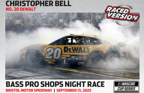 CHRISTOPHER BELL 2025 BRISTOL WIN RACED VERSION DEWALT 1/64 ARC DIECAST (ADVANCED ORDER) CHRISTOPHER BELL 2025 BRISTOL WIN RACED VERSION DEWALT 1/64 ARC DIECAST (ADVANCED ORDER)