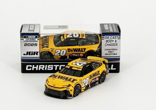 CHRISTOPHER BELL 2025 BRISTOL WIN RACED VERSION DEWALT 1/64 ARC DIECAST