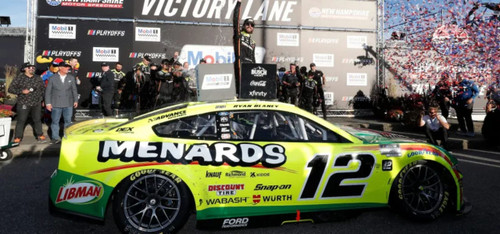 RYAN BLANEY 2025 NEW HAMPSHIRE WIN RACED VERSION MENARDS/ LIBMAN *COLOR CHROME* 1/24 ARC DIECAST (ADVANCED ORDER) RYAN BLANEY 2025 NEW HAMPSHIRE WIN RACED VERSION MENARDS/ LIBMAN *COLOR CHROME* 1/24 ARC DIECAST (ADVANCED ORDER)