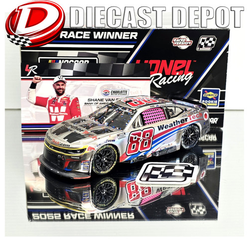 SHANE VAN GISBERGEN 2024 PORTLAND WIN QUAD LOCK RACED VERSION