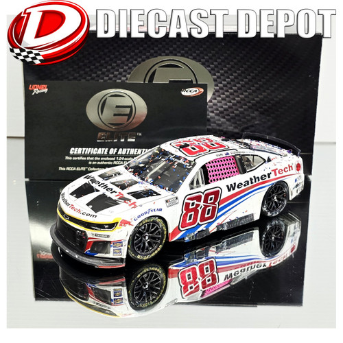 SHANE VAN GISBERGEN 2025 ROVAL WIN RACED VERSION WEATHERTECH 1/24 ELITE DIECAST
