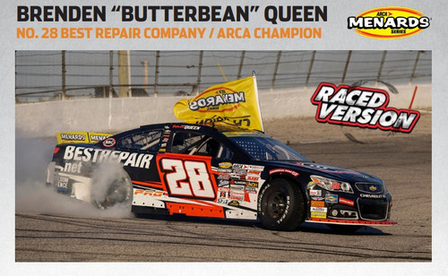 BRENDEN "BUTTERBEAN" QUEEN 2025 ARCA SERIES CHAMPION RACED VERSION  1/24 ARC DIECAST  (ADVANCED ORDER) BRENDEN "BUTTERBEAN" QUEEN 2025 ARCA SERIES CHAMPION RACED VERSION  1/24 ARC DIECAST  (ADVANCED ORDER)