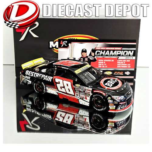 BRENDEN "BUTTERBEAN" QUEEN 2025 ARCA SERIES CHAMPION RACED VERSION  1/24 ARC DIECAST