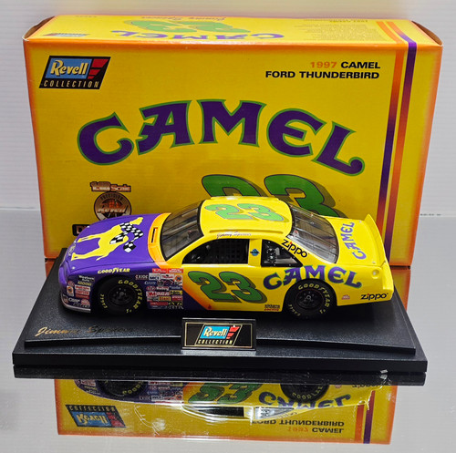 JIMMY SPENCER 1997 CAMEL SMOKIN JOE 1/18 REVELL DIECAST