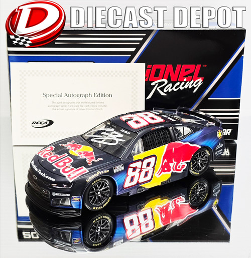 AUTOGRAPHED CONNOR ZILISCH 2026 RED BULL 1/24 ARC DIECAST
