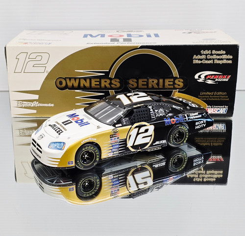 RYAN NEWMAN 2005 MOBIL ONE EXTENDED PERFORMANCE 1/24 TEAM CALIBER OWNER'S SERIES DIECAST