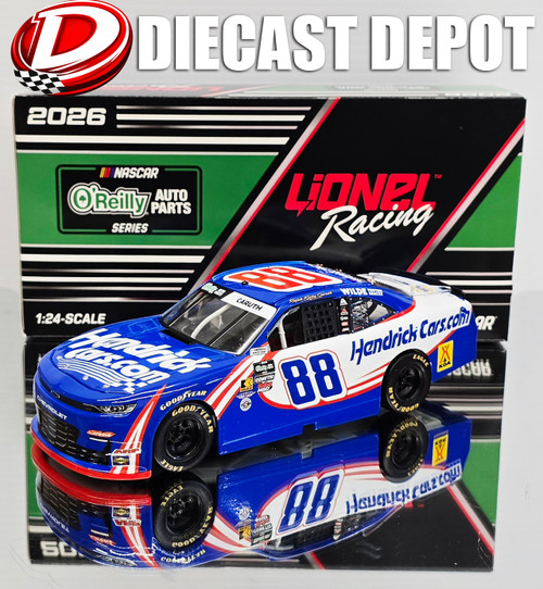 RAJAH CARUTH 2026 HENDRICKCARS.COM 1/24 ARC DIECAST
