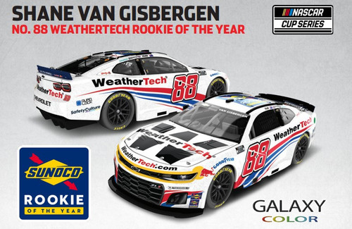 SHANE VAN GISBERGEN 2025 ROOKIE OF THE YEAR WEATHERTECH *GALAXY