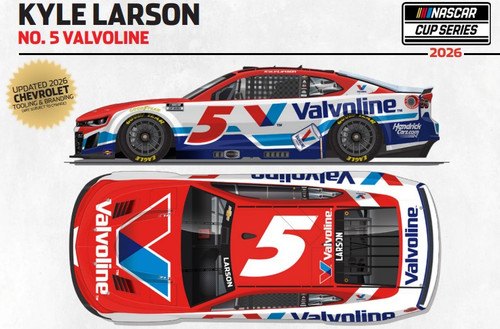 KYLE LARSON 2026 VALVOLINE 1/24 ELITE DIECAST (ADVANCED ORDER)