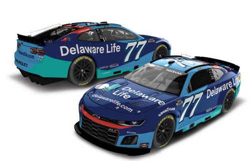 CARSON HOCEVAR 2025 DELAWARE LIFE *COLOR CHROME* 1/24 ARC DIECAST (ADVANCED ORDER)