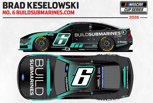 BRAD KESELOWSKI 2026 BUILDSUBMARINES.COM 1/24 ELITE DIECAST (ADVANCED ORDER)