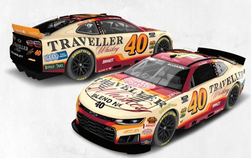 JUSTIN ALLGAIER 2026 TRAVELLER WHISKEY *COLOR CHROME* 1/24 ARC DIECAST (ADVANCED ORDER)