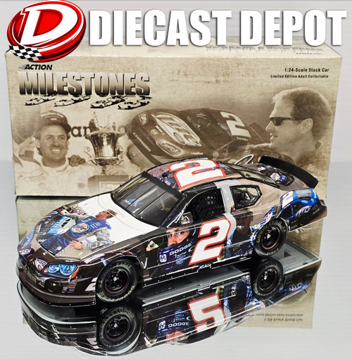 RUSTY WALLACE 700 STARTS MILESTONES DIECAST 1/24 RCCA CLUB CAR DIECAST
