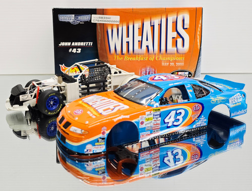 JOHN ANDRETTI 2000 WHEATIE'S 1/24 CREW'S CHOICE HOT WHEELS DIECAST