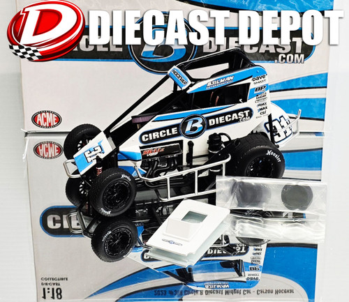CARSON HOCEVAR 2023 PLAN B SALES MIDGET CAR 1/18 ACME DIECAST