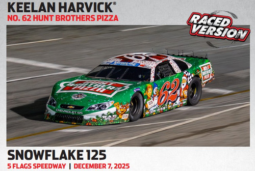 KEELAN HARVICK 2025 SNOWFLAKE 125 WIN RACED VERSION HUNT BROTHERS 1/24 ARC DIECAST (ADVANCED ORDER)