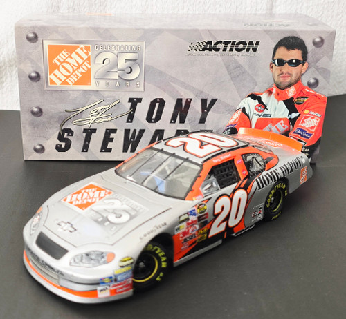 TONY STEWART 2004 HOME DEPOT 25TH ANNIVERSARY 1/24 ACTION CWB DIECAST