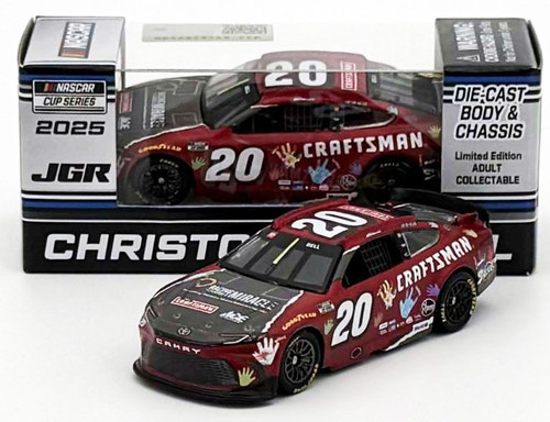 CHRISTOPHER BELL 2025 CRAFTSMEN RACING FOR A MIRACLE 1/64 ARC DIECAST