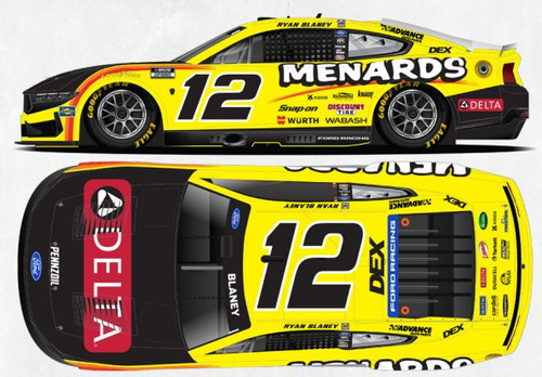 RYAN BLANEY 2026 MENARDS *COLOR CHROME* 1/24 ARC DIECAST (ADVANCED ORDER)