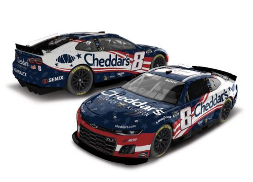 KYLE BUSCH 2025 CHEDDAR'S SALUTES  1/24 ELITE DIECAST (ADVANCED ORDER)
