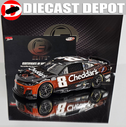 KYLE BUSCH 2025 CHEDDAR'S SALUTES  1/24 ELITE DIECAST