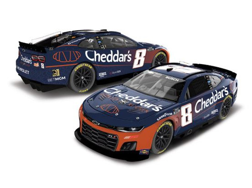 KYLE BUSCH 2025 CHEDDAR'S BLUE 1/24 ARC DIECAST  (ADVANCED ORDER)