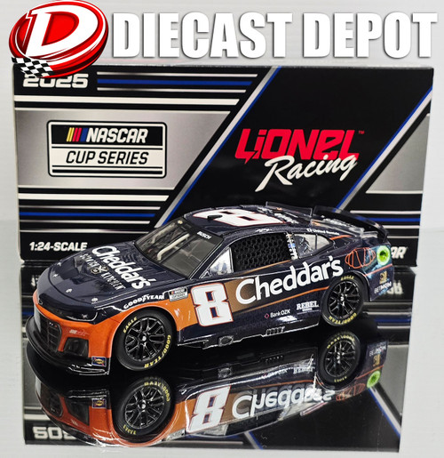 KYLE BUSCH 2025 CHEDDAR'S BLUE 1/24 ARC DIECAST