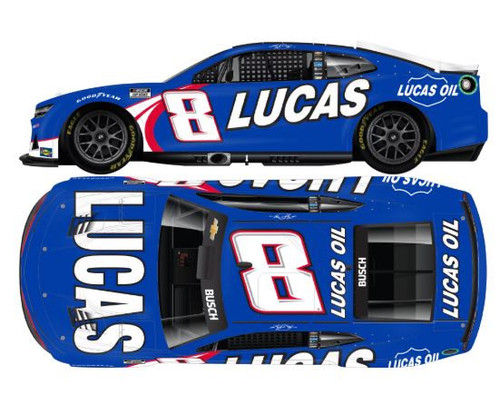 KYLE BUSCH 2026 LUCAS OIL *COLOR CHROME* 1/24 ARC DIECAST  (ADVANCED ORDER)